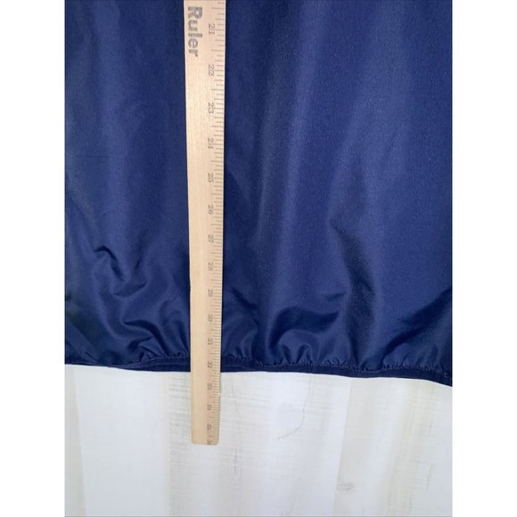 Vintage Y2K University Of Michigan Pro Edge Embriodered Windbreaker Jacket 2XL - Picture 12 of 14